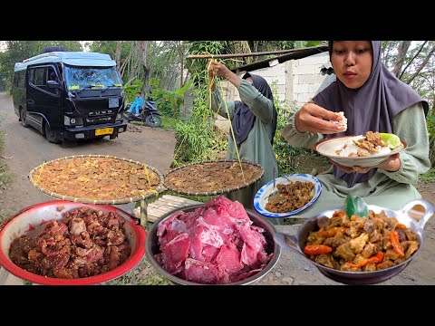 Dapet REJEKI NOMPLOK.. Bikin Deeng Dendeng Sapi, Oseng Sapi Kecsp