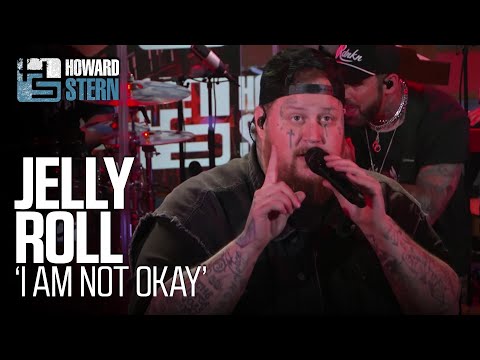 Jelly Roll “I Am Not Okay” Live on the Stern Show