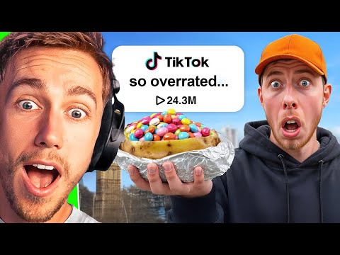 Miniminter Reacts To Testing Viral TikTok Food....