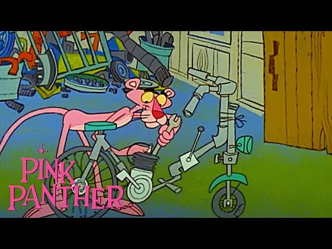 Pink Panther Builds A Motorcycle | 35-Minute Compilation | Pink Panther Show