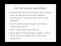 Understanding Rates and Ratios