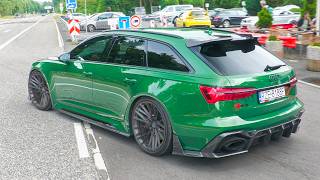 Cars Leaving Nürburgring Tankstelle! LOUD C63, BRUTAL RS6 C8, EPIC M5 G90, 992 GT3 RS, C63S BRABUS