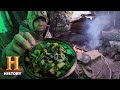 Foraging and Cooking in the Snow