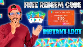 FREE REDEEM CODES UNLIMITED 🤩 | ₹100 REDEEM CODE FREE | HOW TO GET GOOGLE PLAY POINTS UNLIMITED FREE