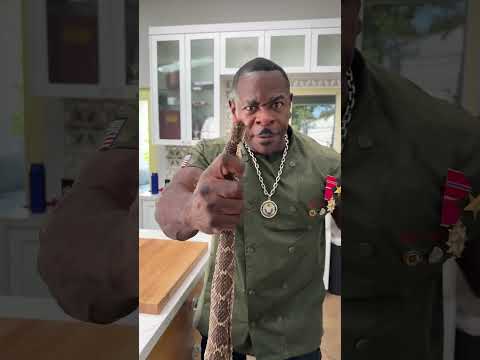 Nobody Bites the Chef 😭 @ChefRush @albert_cancook #snake #comdy