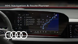Audi Tech Tutorial: Q6 e-tron | MMI Navigation & Route Planner