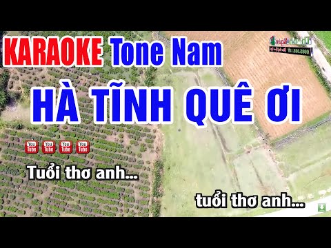 Hà Tĩnh Quê Ơi (A PÁO) Karaoke Beat Nam – Nhạc Sống Thanh Ngân