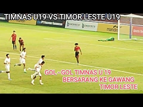 Hightligts Garuda Muda Hajar Saudara Muda, Timor Leste