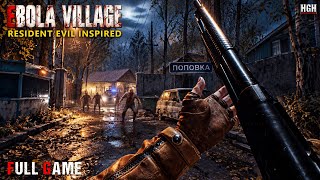EBOLA VILLAGE | 100% FULL GAME Walkthrough Gameplay | ALL COLLECTIBLES | No Commentary