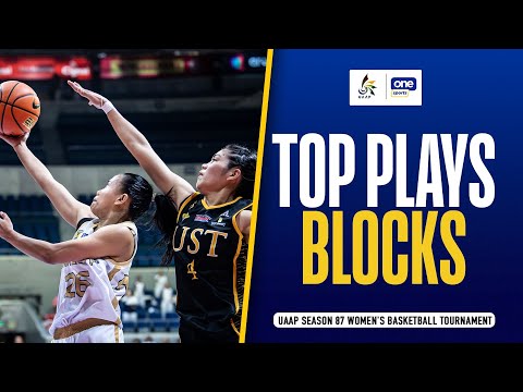 BEST BLOCKS | UAAP SEASON 87 WOMEN’S BASKETBALL TOURNAMENT