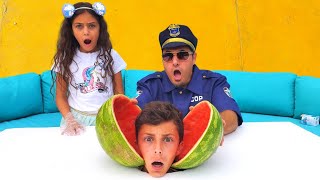 Surprise Inside the Watermelon?! 🍉 Heidi & Zidane Adventure