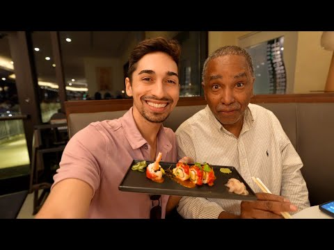 Dad's First Fine Dining Experience At Walt Disney World (usually not impressed by Disney)