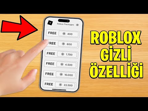 5 Saniyede Sınırsız Robux - Roblox Robux Hilesi