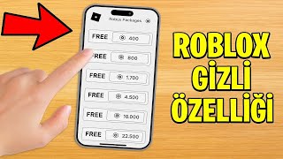 5 Saniyede Sınırsız Robux - Roblox Robux Hilesi
