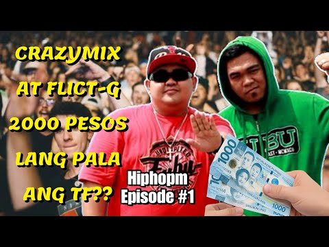 HIPHOPM PODCAST EPISODE 1 - CRAZYMIX & FLICT-G