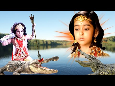 बाल हनुमान ने मगरमच्छ को मार बचाये श्री राम के प्राण | Mahabali Hanuman | ‪@V2Entertainments‬