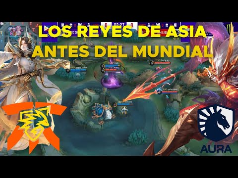 LOS CAMPEONES DE ASIA SE ENFRENTAN,FNATIC ONIC PH VS TEAM LIQUID ID 😱 | MOBILE LEGENDS ESPAÑOL