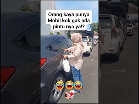 mobil orang kaya gak ada pintu nya🤭🤣🤣 #aldyteboe