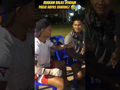 🤣 Dendam Buakaw Dibalas Pakai Napas Bawang! Saenchai Hampir Pingsan Brooo! #fypシ #viral #buakaw