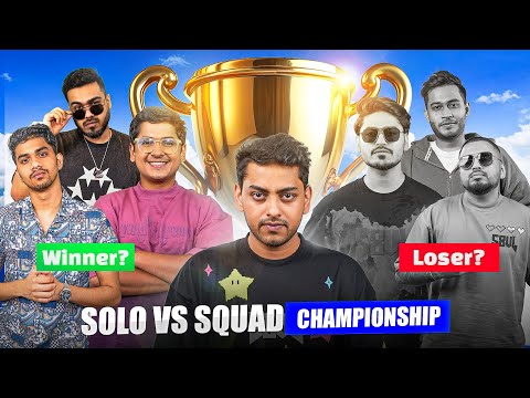 SOLO VS SQUAD CHAMPIONSHIP in S8UL