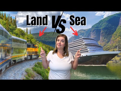 How Should YOU Visit Alaska??? Land vs Sea Comparison