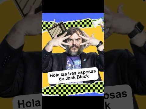 Las tres esposas de Jack Black.#fyp#foryou#celebrity#jackblack#usa