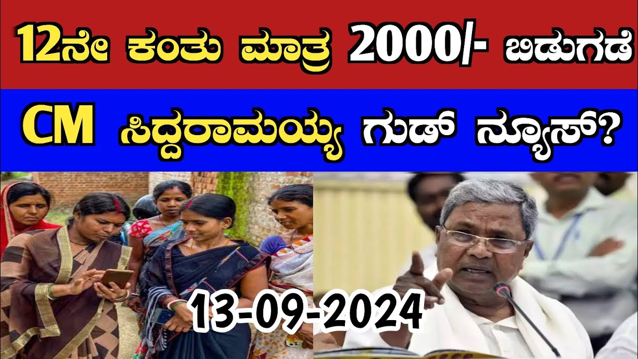 Gruha Lakshmi Yojana  October 16, 2024