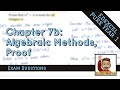 Mathematical Techniques and Concepts Assessment