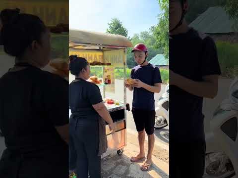 Chị bán báng mỳ |Lâm Long Trà Sữa #shorts