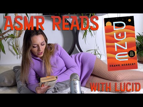 ASMR With Lucid: Reading Dune - Part 4 in Wolford Tights