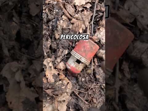 La pericolissisima bomba a mano OTO della seconda guerra mondiale #ww2 #storia #metaldetecting