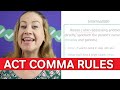 Mastering Comma Usage for the ACT