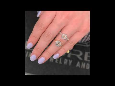 2 ct Round Diamond Ring Comparison