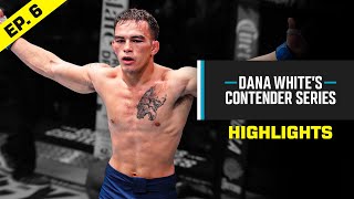 Dana White's Contender Series Episode 6 HIGHLIGHTS! 😱