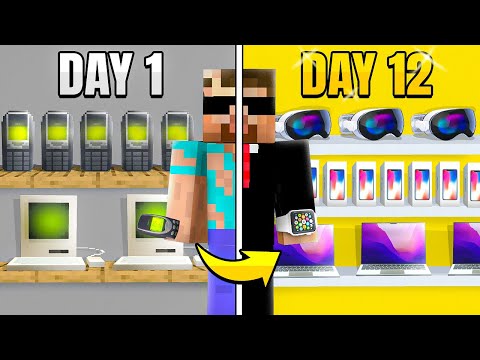 I OPENED AN ELECTRONICS SHOP IN MINECRAFT