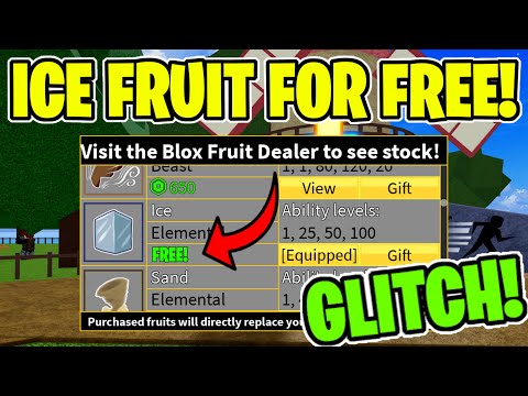 HOW TO GET ICE FRUIT IN BLOX FRUITS FOR FREE! (2024, 2025)