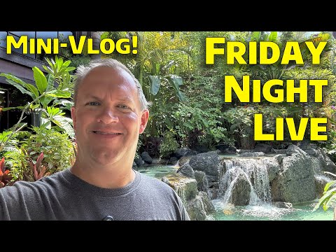 Friday Mini Vlog and Live Stream Announcement - 7-11-25 - Walt Disney World