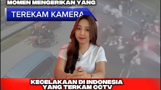 KECELAKAAN DI INDONESIA YANG TEREKAM CCTV‼️