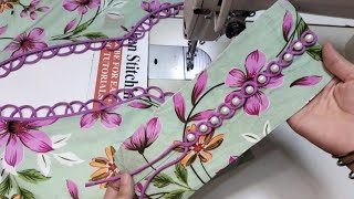 Popular & Stylish 😍 Neck Design Cutting And Stitching | New Pakistani Gala Design 2025