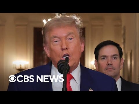 YouTube video thumbnail: Democrats, Some Republicans Seek to Limit Trump's war Powers Following Iran Strikes