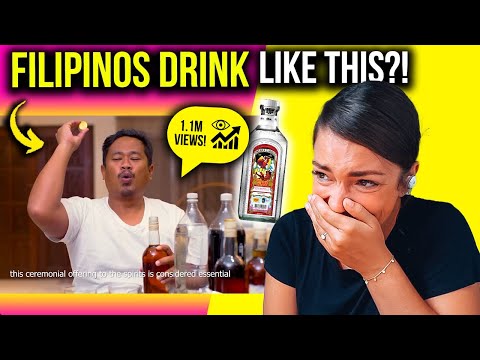 FOREIGNER shocked at PHILIPPINES 101 FILIPINO DRINKING Etiquette