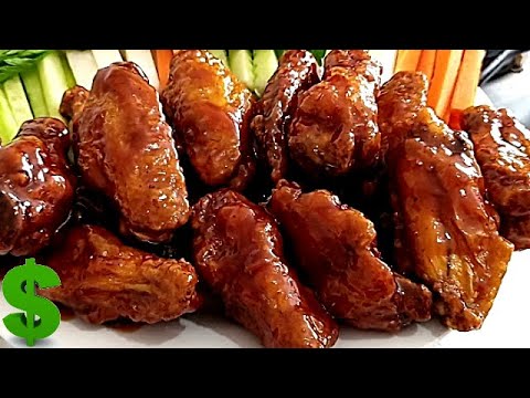 💥ALITAS de POLLO en SALSA BBQ FACILES y RICAS ||COMO HACER ALITAS DE POLLO EN SALSA BBQ|| CRIS