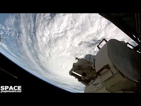 Last View Of Hurricane Milton From ISS Cameras