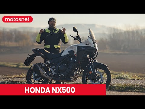 🪽 Honda NX500 / Prueba a fondo / Motos.net / Review