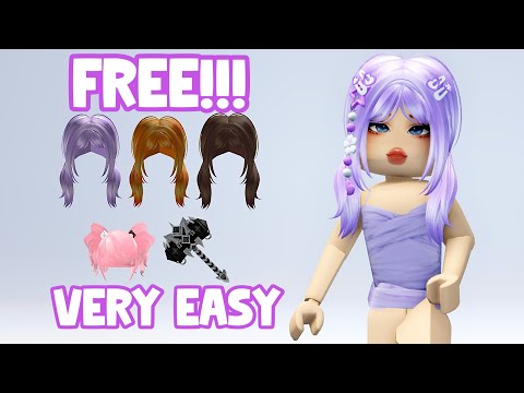 HURRY! GET NEW FREE HAIRSTYLES AND ITEM🤩🥰