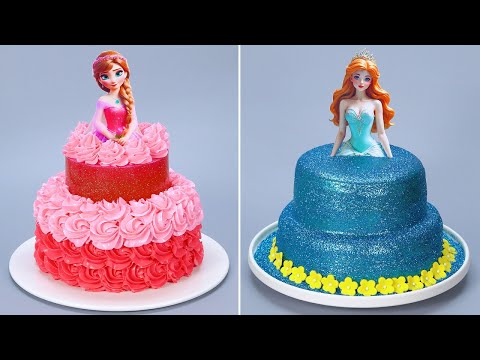 Amazing Pull Me Up Cake Doll | How To Make Birthday Cake Recipes | Quick Chocolate Cake Decorating