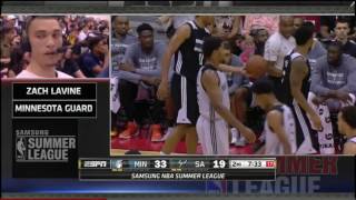 Zach LaVine Interview NBA Summer League 2016