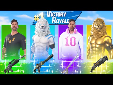 The Random *MESSI* Skin Challenge In Fortnite