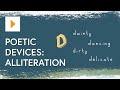 Exploring Alliteration in Poetry