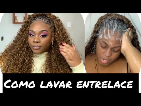 COMO LAVAR  ENTRELACE | com os produtos Anna Telles